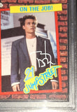 Johnny Depp autographed card PSA/DNA COA