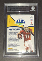 Larry Fitzgerald autographed card Beckett COA