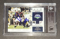 Larry Fitzgerald autographed card Beckett COA