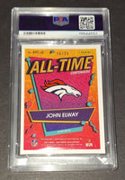 John Elway autographed card PSA/DNA COA Mint 9