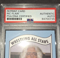 Ric Flair autographed card PSA/DNA COA