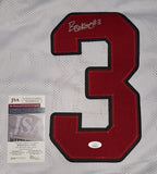 Budda Baker autographed Arizona Cardinals jersey JSA Witness COA