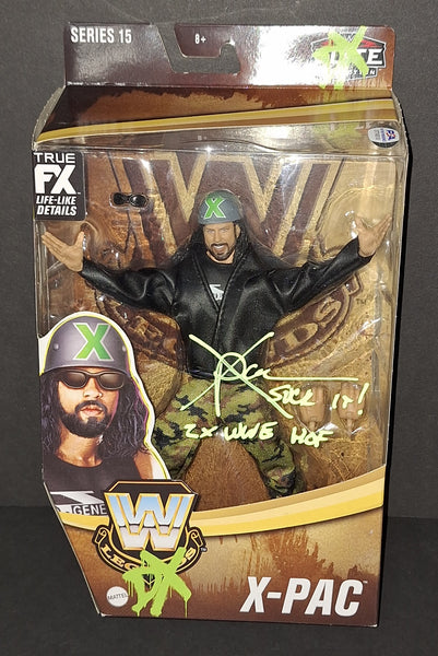 X-Pac autographed action figure PSA COA