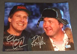 Chevy Chase and Randy Quaid autographed 11x14 Beckett COA