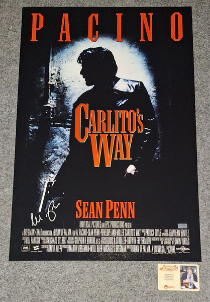 Al Pacino autographed 16x24 Celebrity Authentics COA