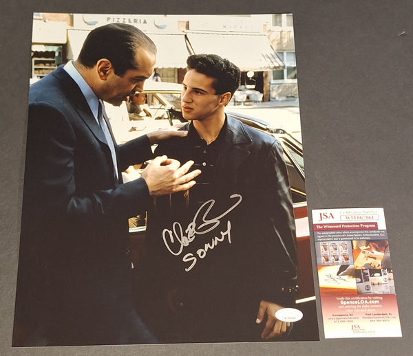 Chazz Palminteri autographed 11x14 JSA Witness COA