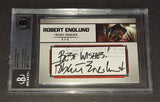 Robert Englund autographed custom card Beckett COA 1/1