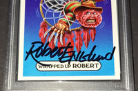 Robert Englund autographed card PSA/DNA COA