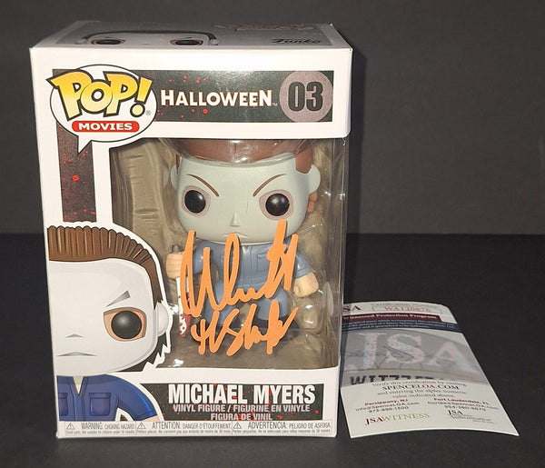 Nick Castle autographed Funko JSA COA