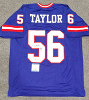 Lawrence Taylor autographed jersey Beckett Witness COA