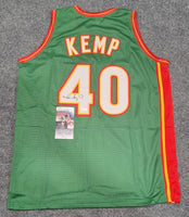 Shawn Kemp autographed jersey JSA COA