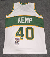 Shawn Kemp autographed jersey JSA COA