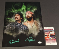 Cheech and Chong autographed 11x14 JSA Witness COA