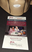 Tim Jacobus autographed mask JSA COA