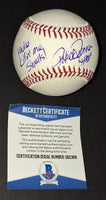 Patrick Renna autographed baseball Beckett COA