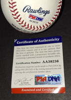 Curt Schilling autographed baseball PSA/DNA COA