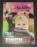 Jennie Finch autographed softball and 5x7 photo Beckett COA