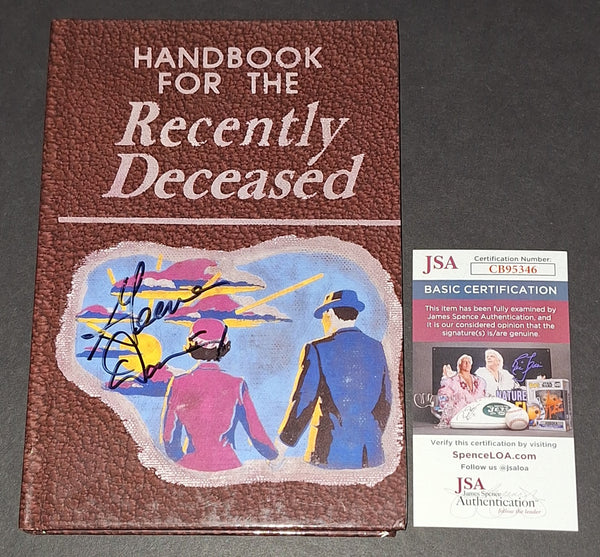 Geena Davis autographed Handbook JSA COA