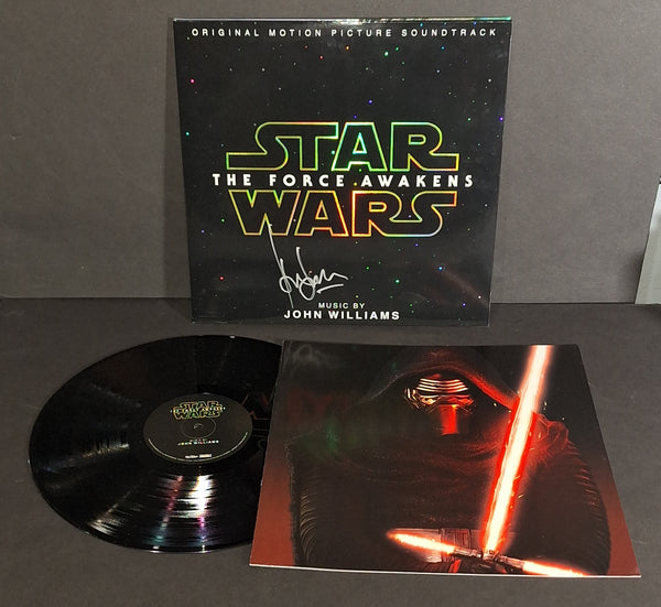 Harrison Ford autographed Star Wars The Force Awakens Vinyl JSA full letter