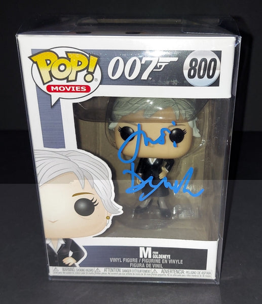 Judi Dench autographed Funko Beckett COA