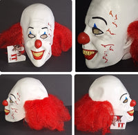 Tim Curry autographed IT Pennywise Mask Beckett COA