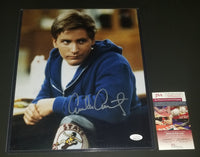 Emilio Estevez autographed 11x14 JSA Witness COA