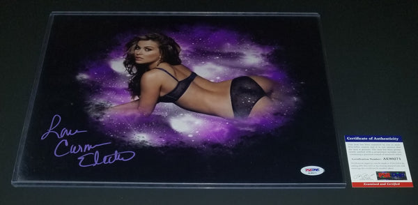 Carmen Electra autographed 11x14 PSA/DNA COA