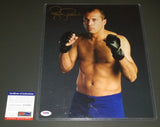 Royce Gracie autographed 11x14 PSA/DNA COA