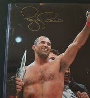 Royce Gracie autographed 11x14 PSA/DNA COA