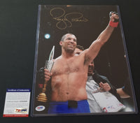 Royce Gracie autographed 11x14 PSA/DNA COA