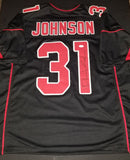 David Johnson autographed jersey JSA Witness COA