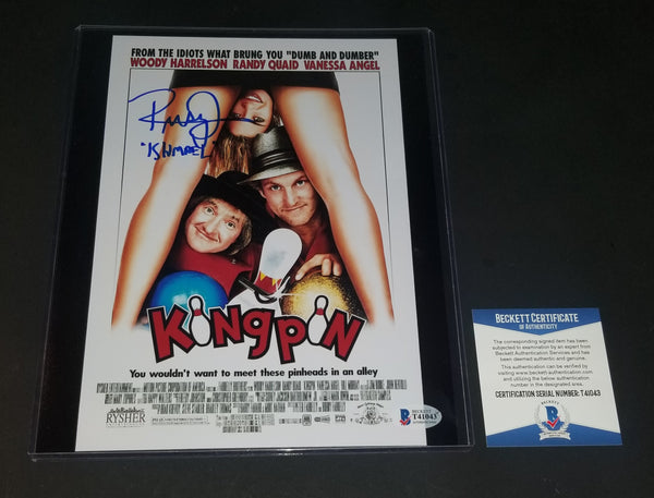 Randy Quaid autographed 8x10 Beckett COA