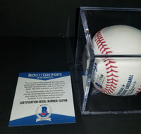 Dan Majerle autographed baseball Beckett COA