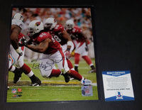 Darnell Dockett autographed 8x10 Beckett COA