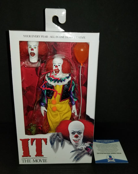 Tim Curry autographed Neca action figure Beckett COA