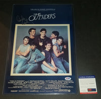 Emilio Estevez autographed 11x17 PSA/DNA COA