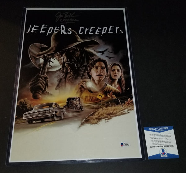 Jonathan Breck autographed 11x17 Beckett COA