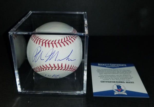 Ralph Macchio autographed baseball Beckett COA