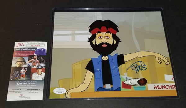 Tommy Chong autographed 8x10 JSA COA