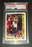 Michael Jordan 1991 Upper Deck East All-Star card PSA 7