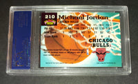 Michael Jordan 1992 Topps Stadium Club Chicago Bulls card PSA 7