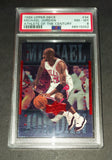 Michael Jordan 1999 Upper Deck Athlete of the Century Chicago Bulls card PSA 8