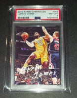 LeBron James 2019 Chronicals Luminace Los Angeles Lakers card PSA 8