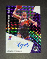 Kevin Johnson 2020 Phoenix Suns Panini Mosaic autographed card