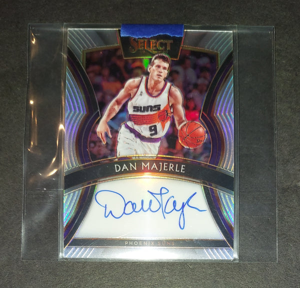 Dan Majerle 2020 Phoenix Suns Panini Prizm Select autographed card 020/199