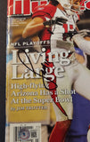 Larry Fitzgerald autographed Sports Illustrated Beckett COA