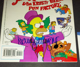 Nancy Cartwright autographed comic Beckett COA