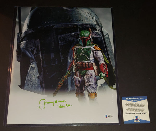 Jeremy Bulloch autographed 11x14 Beckett COA