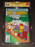 Nancy Cartwright autographed and slabbed comic CGC 9.8