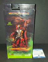 Todd Mcfarlane autographed Mortal Kombat Spawn action figure Beckett COA